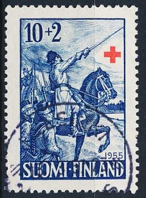 Finland AFA 454 Stemplet