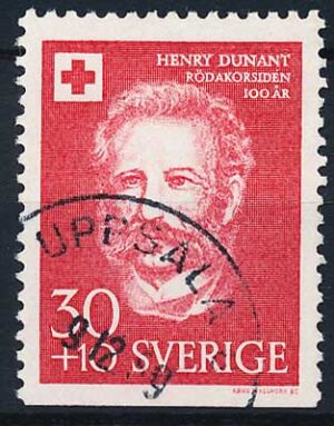Sverige AFA 454Cn Stemplet