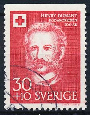 Sverige AFA 454Co Stemplet