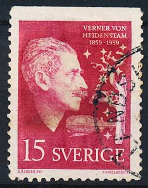 Sverige AFA 455Co Stemplet