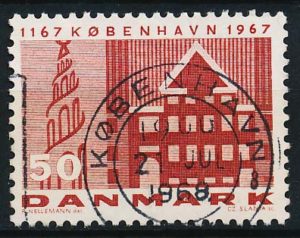 Danmark AFA 0456F Stemplet