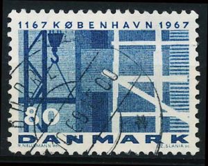 Danmark AFA 0457 Stemplet