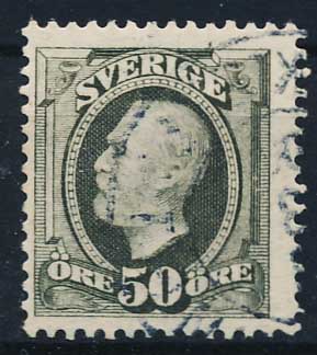 Sverige AFA 045b Stemplet