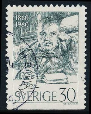 Sverige AFA 461Cn Stemplet
