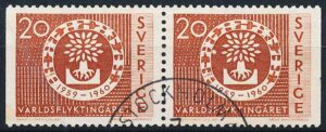 Sverige AFA 463Cv+463Ch Stemplet