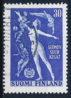 Finland AFA 464 Stemplet