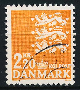 Danmark AFA 0464F Stemplet