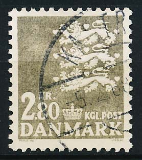 Danmark AFA 0465F Stemplet