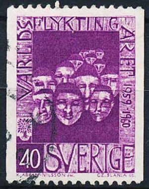 Sverige AFA 464 Stemplet