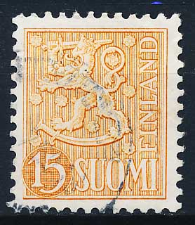 Finland AFA 465 Stemplet