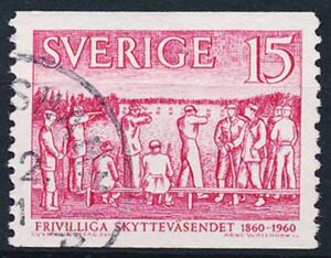 Sverige AFA 465 Stemplet