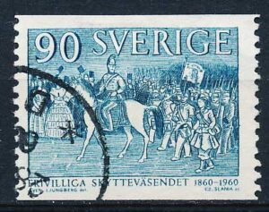 Sverige AFA 466 Stemplet