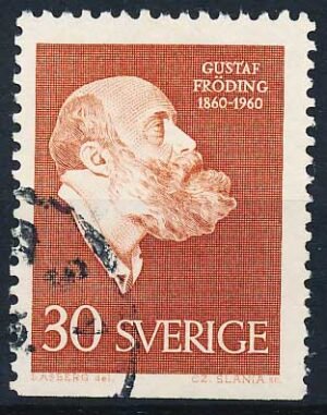 Sverige AFA 467Cn Stemplet