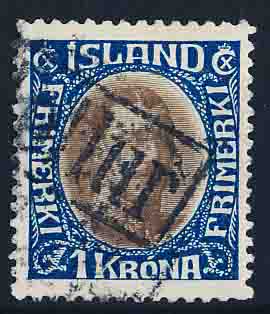 Island AFA 164 TULLER Stemplet