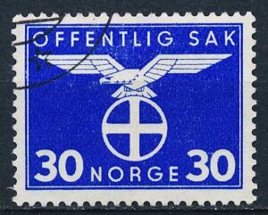 Norge Tjenestemærker AFA 047 Stemplet