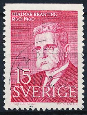 Sverige AFA 471Co Stemplet