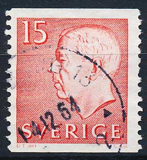 Sverige AFA 474 Stemplet