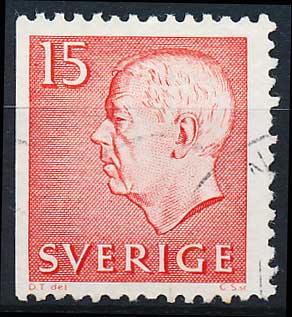 Sverige AFA 474Cv Stemplet