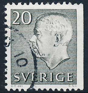 Sverige AFA 475Ch Stemplet