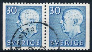 Sverige AFA 476Cv+476Ch Stemplet