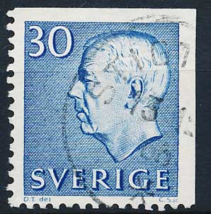 Sverige AFA 476Dho Stemplet