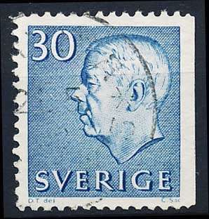 Sverige AFA 476Ch Stemplet