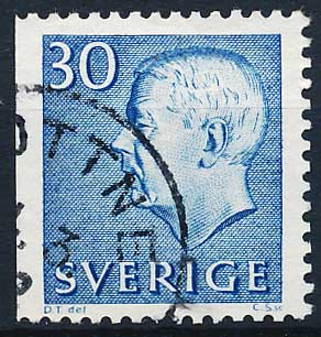 Sverige AFA 476Cv Stemplet