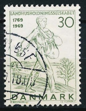 Danmark AFA 0477 Stemplet