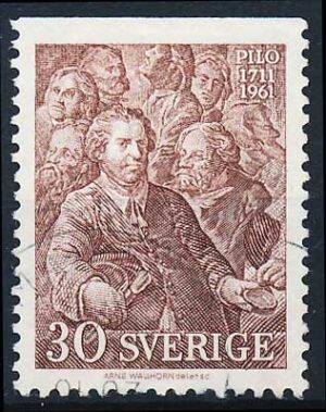 Sverige AFA 477Co Stemplet