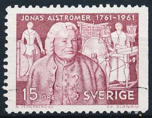 Sverige AFA 479Ch Stemplet