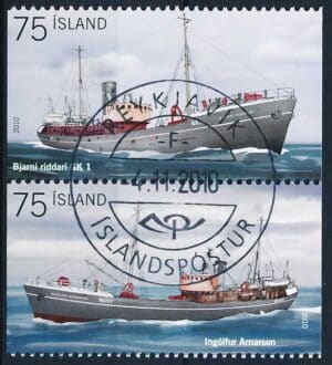 Island AFA 1248-1249 Parstykke Stemplet