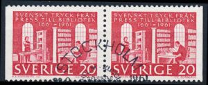 Sverige AFA 482Cv+482Ch Stemplet