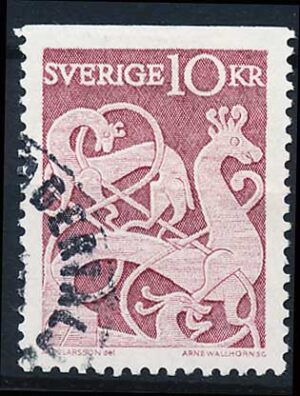 Sverige AFA 484Co Stemplet