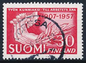 Finland AFA 484 Stemplet