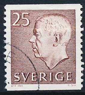 Sverige AFA 485 Stemplet