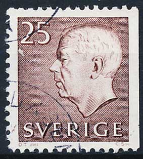 Sverige AFA 485Ch Stemplet
