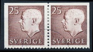Sverige AFA 485Dvo+485Dho Stemplet