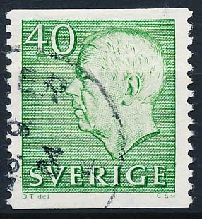 Sverige AFA 487 Stemplet