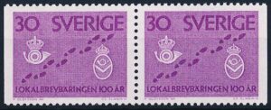 Sverige AFA 491Cv+491Ch Postfrisk