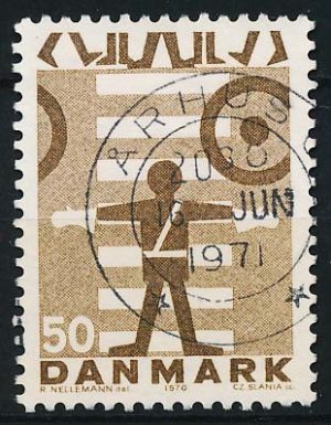 Danmark AFA 0494 Stemplet