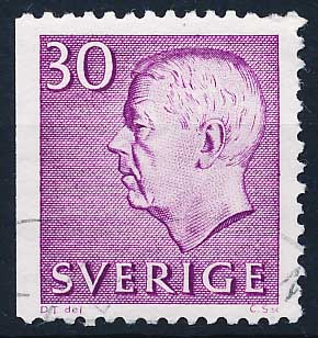 Sverige AFA 495Cv Stemplet