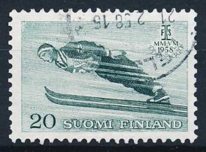 Finland AFA 496 Stemplet