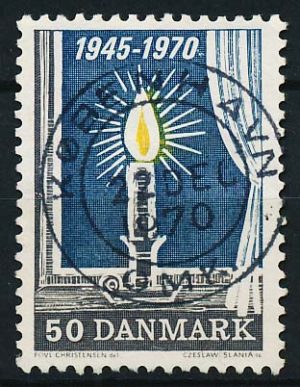 Danmark AFA 0496 Stemplet