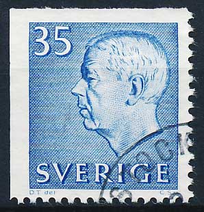 Sverige AFA 496Dvo Stemplet