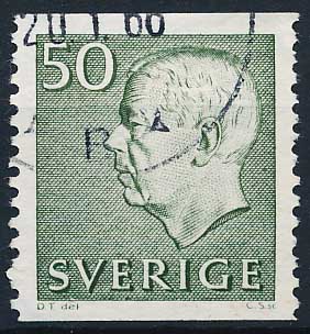 Sverige AFA 497 Stemplet