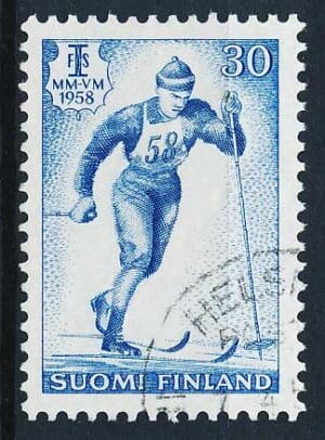 Finland AFA 497 Stemplet