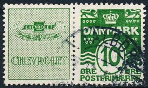 Danmark Reklamemærker 05 Stemplet