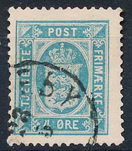 Danmark Tjenestemærke AFA 05a Stemplet