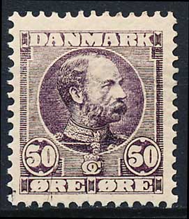Danmark AFA 50a Postfrisk