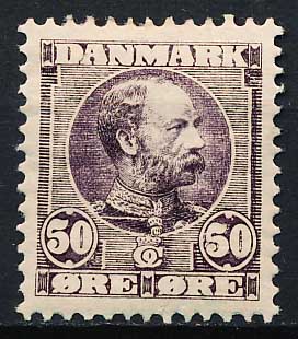 Danmark AFA 50 Ubrugt